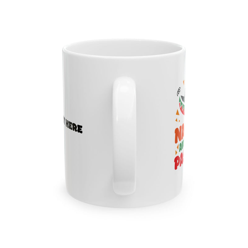 Personalized Nacho Average Pastor Ceramic Mug 11 oz White.