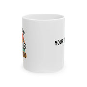 Personalized El Mejor Abuelo Ceramic Mug 11 oz White - Panvola