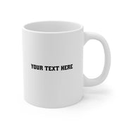 Personalized Dad Nutrition Facts Label Customized Dad's Gifts Fathers Day Ceramic Mug 11oz White - Panvola