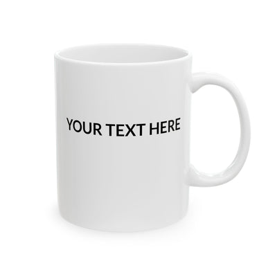 Personalized Autism Mom Doesn't Come With A Manual Ceramic Mug 11 oz White