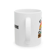 Personalized El Mejor Abuelo Ceramic Mug 11 oz White - Panvola
