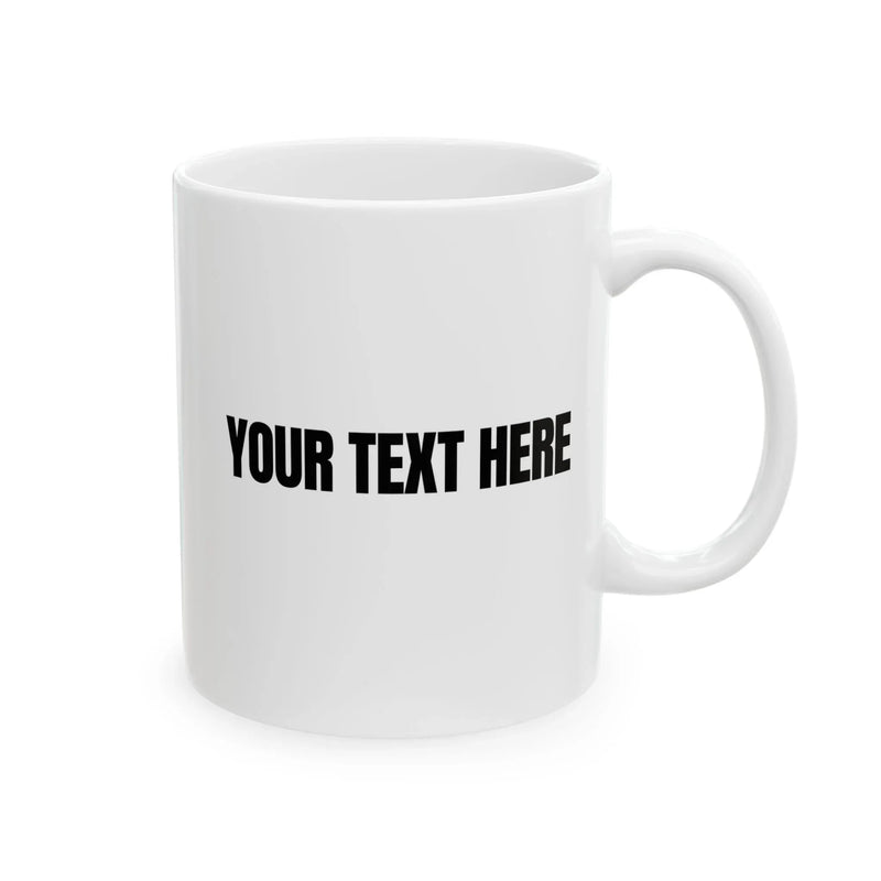 Personalized Da Vinci Drums Ceramic Mug 11 oz White - Panvola