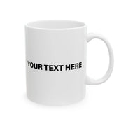 Personalized Eat Sleep Tennis Repeat Ceramic Mug 11 oz White - Panvola