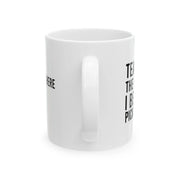 Personalized Tears Of The People I Beat At Pickleball Ceramic Mug 11 oz White - Panvola