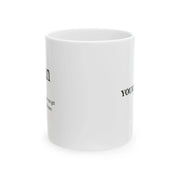 Personalized Vegan Definition Ceramic Mug 11 oz White - Panvola