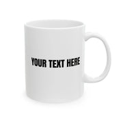 Personalized I'm Silently Judging Your Spreadsheet Ceramic Mug 11 oz White - Panvola