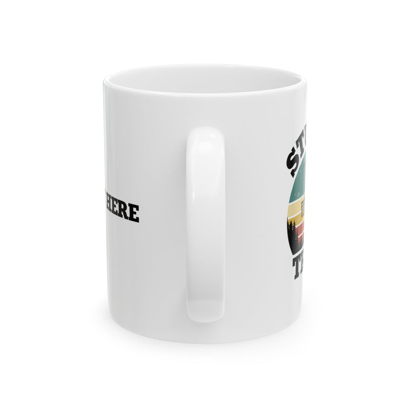 Personalized Stupid Tree Ceramic Mug 11oz White