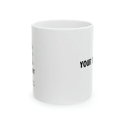 Personalized Booktrovert Customized Book Lover Gifts Ceramic Mug 11 oz White - Panvola