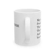 Personalized May You Be Proud Of The Work You Do The Person You Are The Difference You Make Customized Inspirational Coffee Ceramic Mug 11oz - Panvola