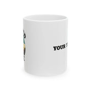 Personalized Stupid Tree Ceramic Mug 11oz White - Panvola