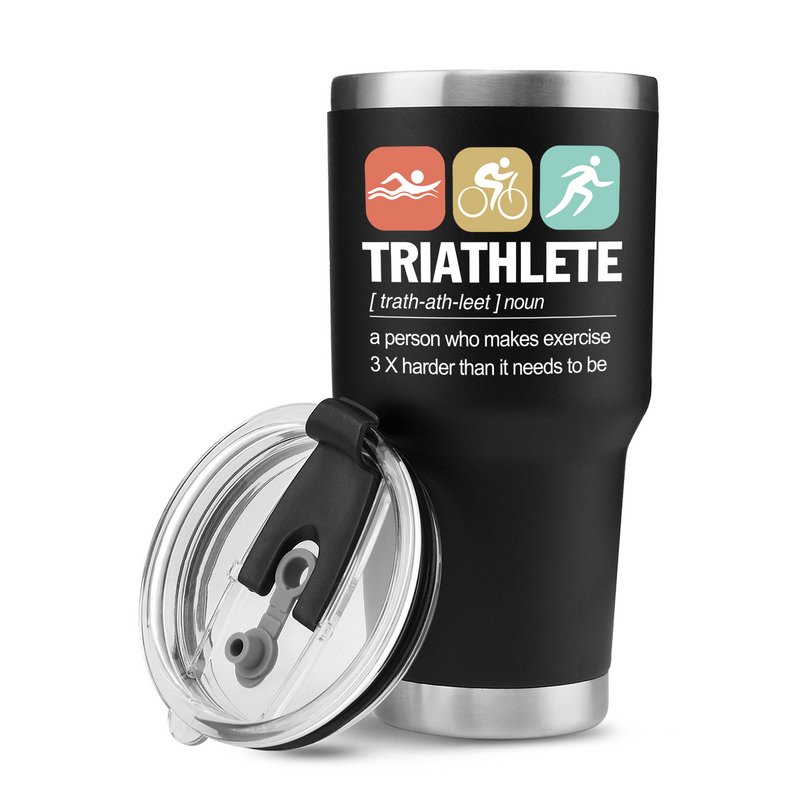 Panvola Triathlete Definition Athlete Gifts Tumbler