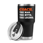 Coach The Man The Myth The Legend Vacuum Insulated Tumbler - Panvola
