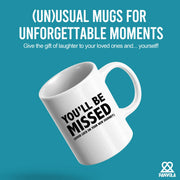 You'll Be Missed Good Luck On Your New Journey Coffee Mug 11oz White - Panvola