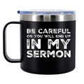 Insulated mug · 14oz with lid