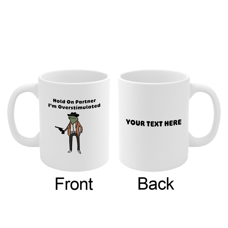 Personalized Hold On Partner I&