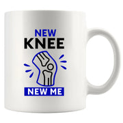 New Knee New Me Ceramic Mug 11 oz White - Panvola