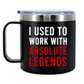 Insulated mug · 14oz with lid