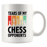Tears Of My Chess Opponents Ceramic Mug 11 oz White - Panvola