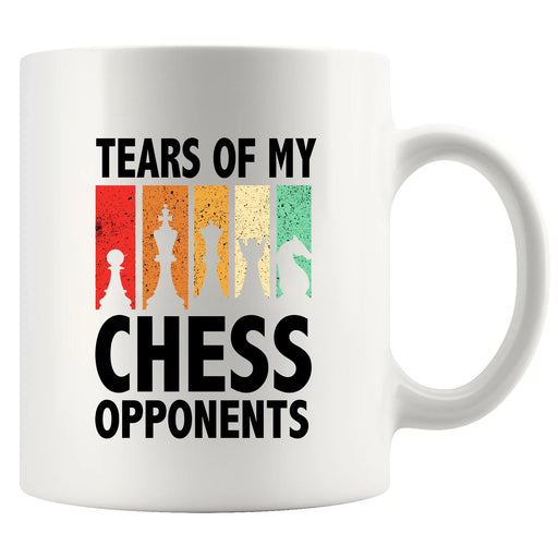 Tears Of My Chess Opponents Ceramic Mug 11 oz White - Panvola