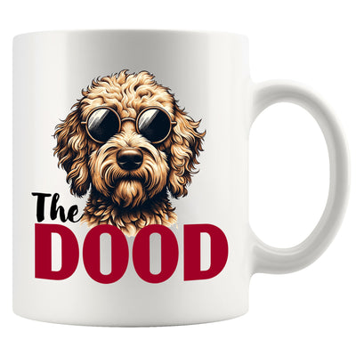 The Dood Goldendoodle Lover Gifts Ceramic Mug 11 oz White