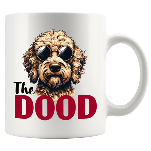 The Dood Goldendoodle Lover Gifts Ceramic Mug 11 oz White.