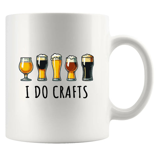 I Do Crafts Ceramic Mug 11 oz White - Panvola