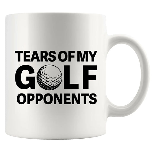 Tears of My Golf Opponents Ceramic Mug 11 oz White - Panvola
