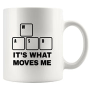 It’s What Moves Me Ceramic Mug 11 oz White - Panvola