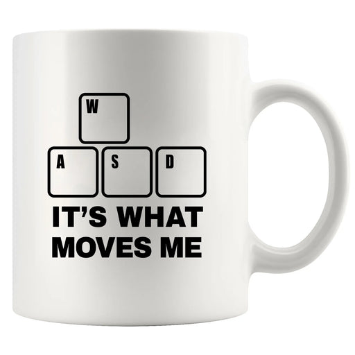 It’s What Moves Me Ceramic Mug 11 oz White - Panvola