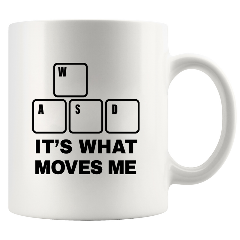 It’s What Moves Me Ceramic Mug 11 oz White