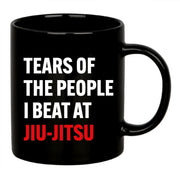 Tears Of The People I Beat At Jiu-Jitsu Ceramic Mug 11 oz Black - Panvola