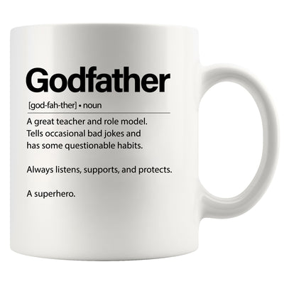 Godfather Definition Mug 11 oz White