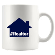 Hashtag Realtor Ceramic Mug 11 oz White - Panvola