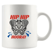 Hip Hip Hooray Recovery Ceramic Mug 11 oz White - Panvola