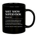 Black mug · 11oz
