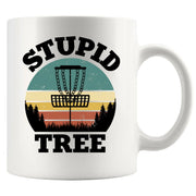 Stupid Tree Ceramic Mug 11 oz White - Panvola