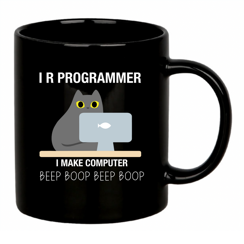 I R Programmer Coffee Mug 11 oz Black