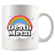 Death Metal Ceramic Mug 11 oz White - Panvola