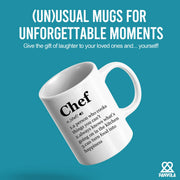 Chef Definition Mug Chef Gifts Ceramic Mug 11oz White - Panvola