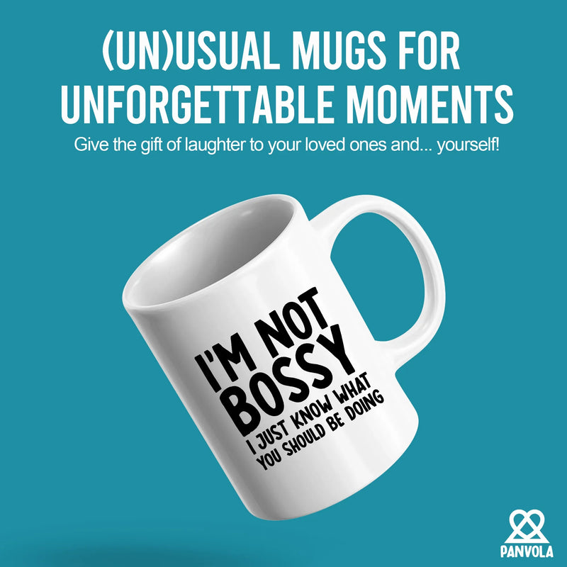 I'm Not Bossy Just Know What You Should Be Doing Boss Gifts Ceramic Mug 11 oz White - Panvola