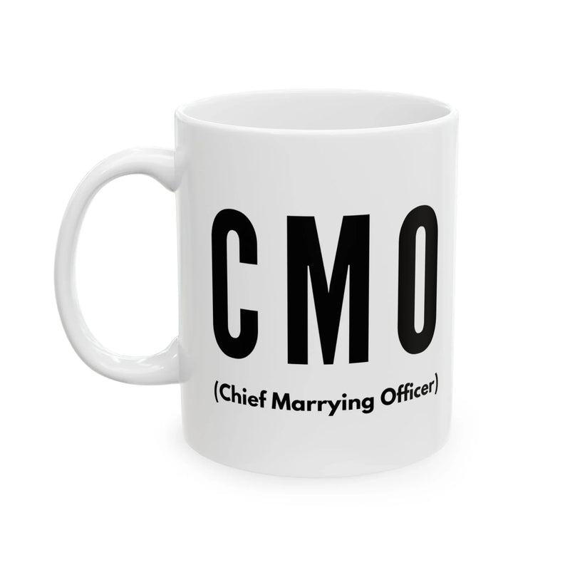 Personalized Chief Marrying Officer CMO Minister Coffee Mug 11 oz - Panvola