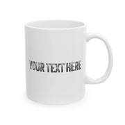 Personalized History Buff Ceramic Mug 11 oz White - Panvola
