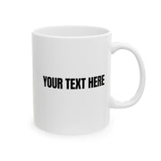 Personalized I Love My Granddog Ceramic Mug 11 oz White.