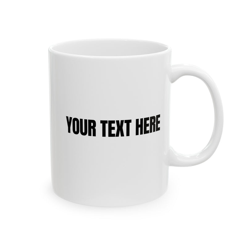 Personalized I Love My Granddog Ceramic Mug 11 oz White.