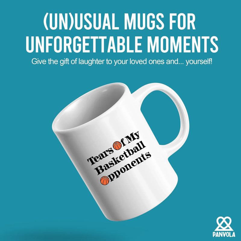 Tears Of My Basketball Opponents Ceramic Mug 11 oz White - Panvola
