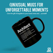 Architect Definition Ceramic Mug 11 oz Black - Panvola