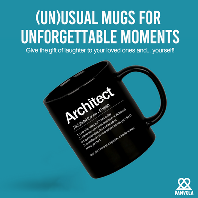 Architect Definition Ceramic Mug 11 oz Black