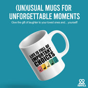 Life Is Full Of Important Choices Golf Ceramic Mug 11 oz White - Panvola