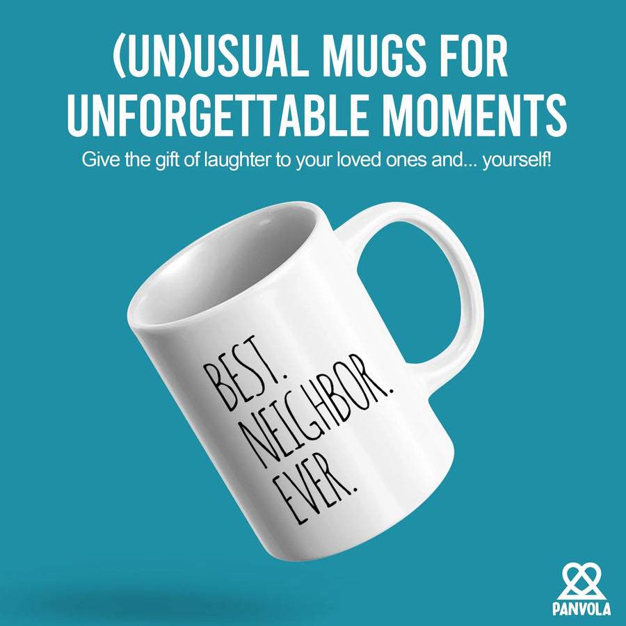 Best Neighbor Ever Farewell Moving Housewarming Gift Coffee Mug 11 oz, image 2 of 5