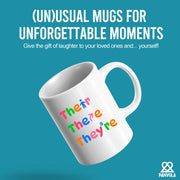 Their There They're Ceramic Mug 11 oz White - Panvola